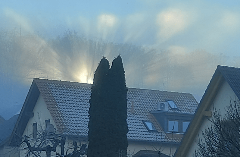 Himmlischer Schnappschuss